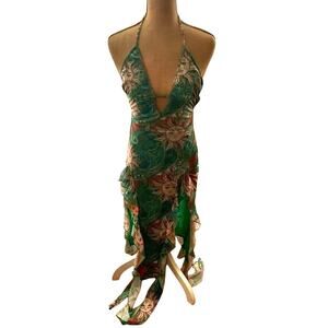 Vintage 2000's Y2K Fairy Sun Goddess Dress  S